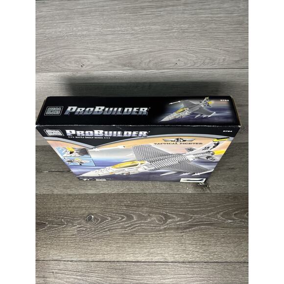 Mega Bloks Pro Builder Tactical Fighter Plane #9764, NIB, Sealed 2002 - Picture 3 of 8